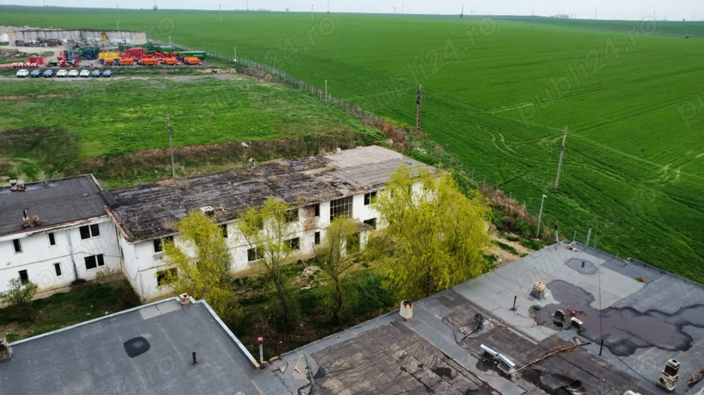 Komplex-Panorama — Blöcke und Ackerland