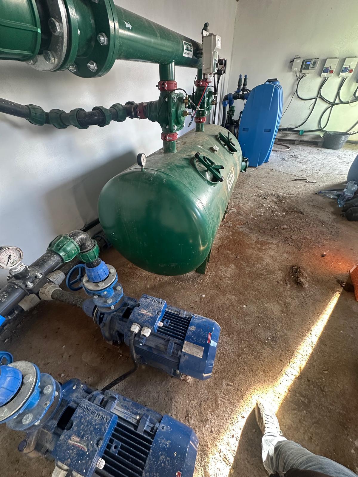 Pumping station — alternate view